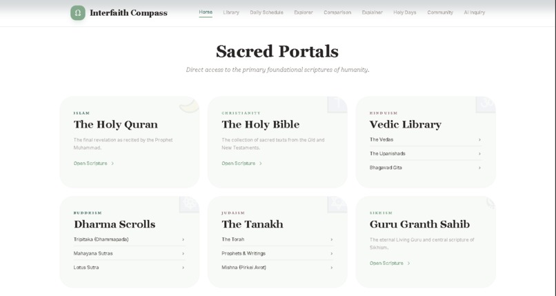 Interfaith Compass – screenshot 2