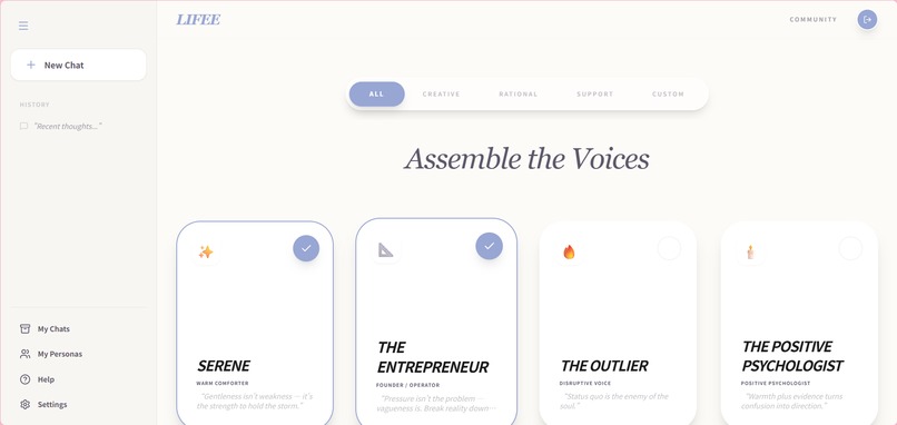LIFEE – screenshot 2