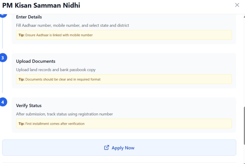 Smart Govern Scheme Awareness & Deadline Filtration Platform – screenshot 4