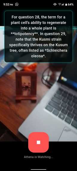 Athena: Real-Time Multimodal AI Mentor – screenshot 1