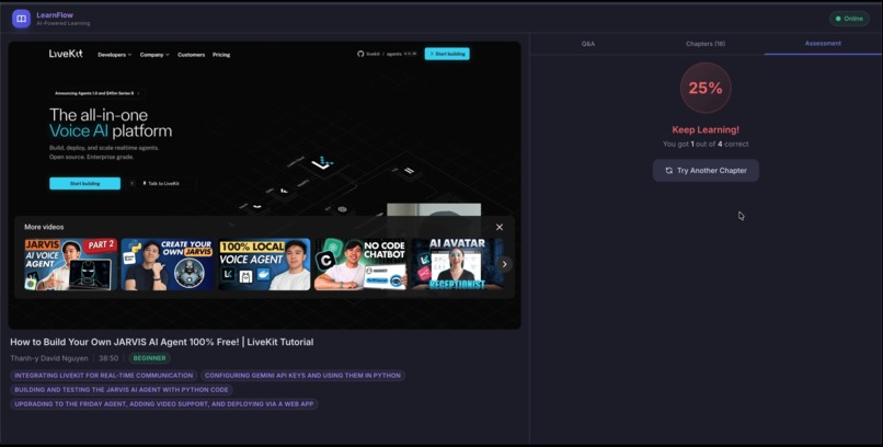 LearnFlow – screenshot 3