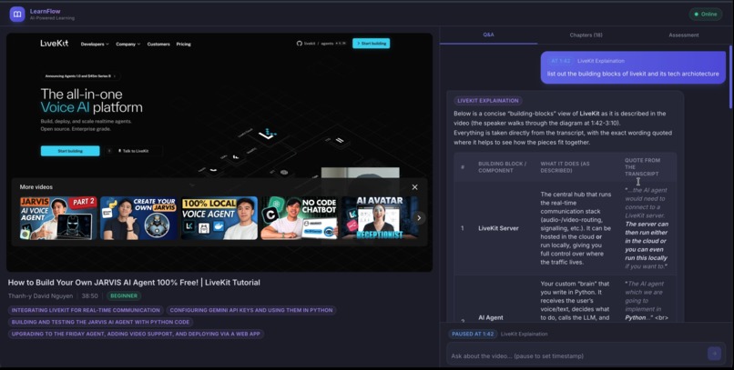 LearnFlow – screenshot 5