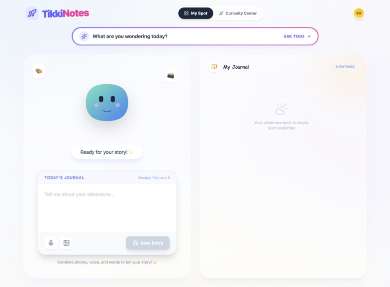 TikkiNotes – screenshot 1