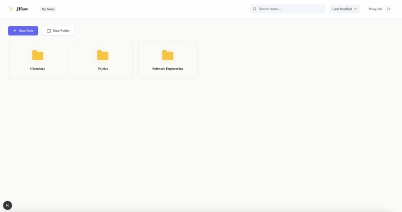 JFlow – screenshot 3