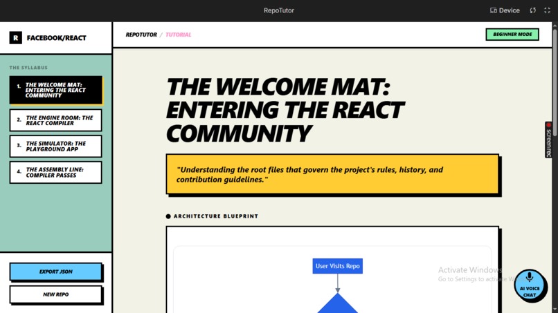 RepoTutor – screenshot 5