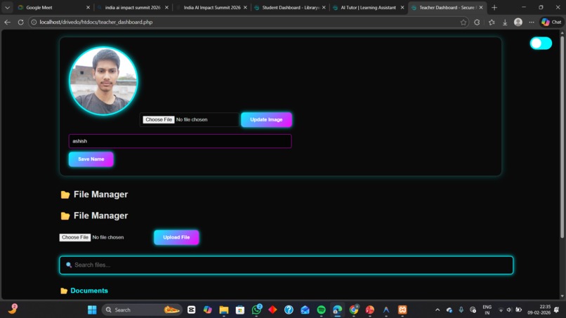 EduShare – Smart Educational File Sharing Platform – screenshot 11