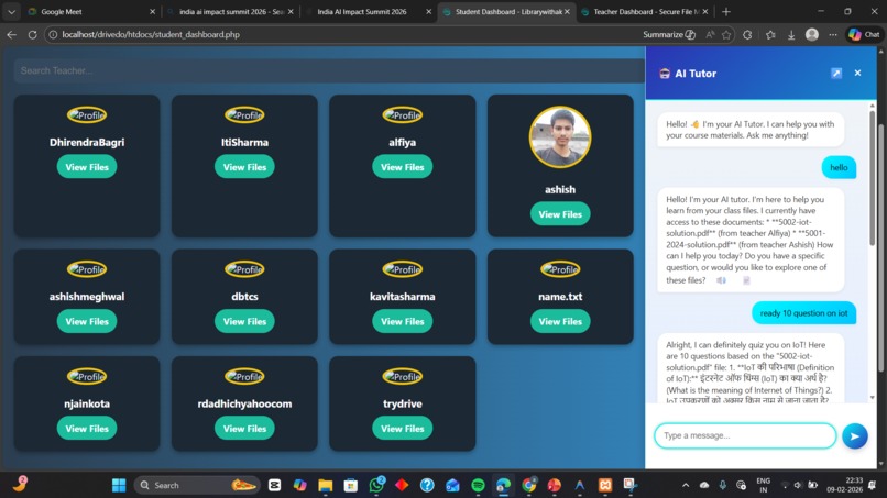 EduShare – Smart Educational File Sharing Platform – screenshot 9