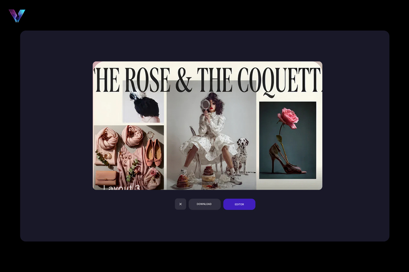 Visage:AI Design Agent for Custom Portfolio/Comp Card – screenshot 7