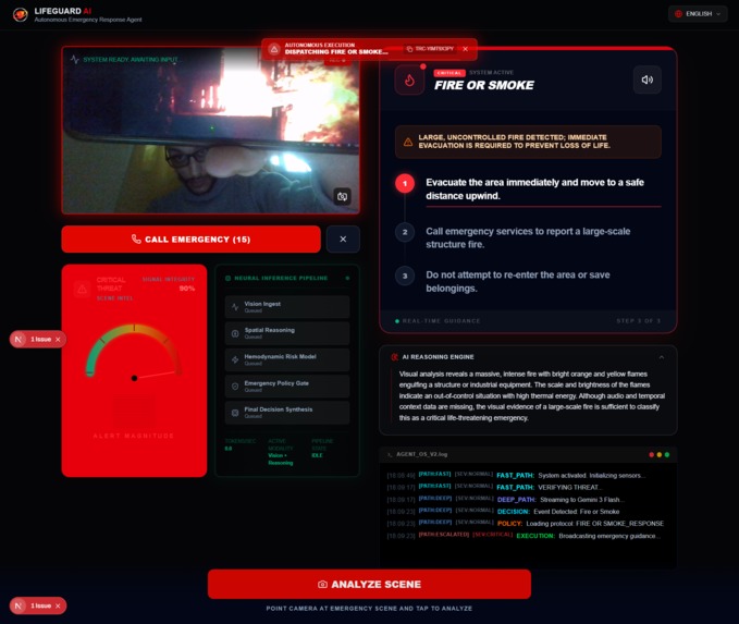 LifeGuard AI: Real-Time Emergency Response – screenshot 5