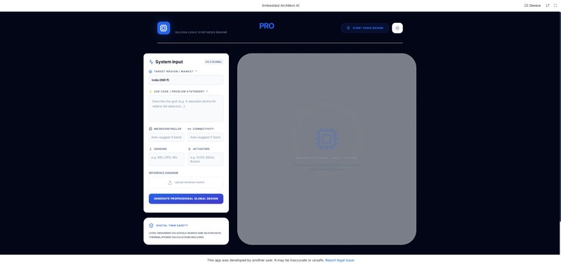 Embedded Architect Ai – screenshot 1