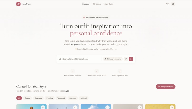 StyleMuse AI – screenshot 1