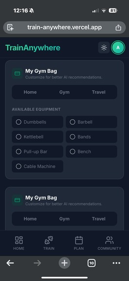 Train Anywhere – screenshot 7