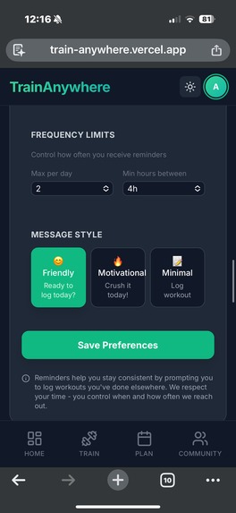 Train Anywhere – screenshot 8