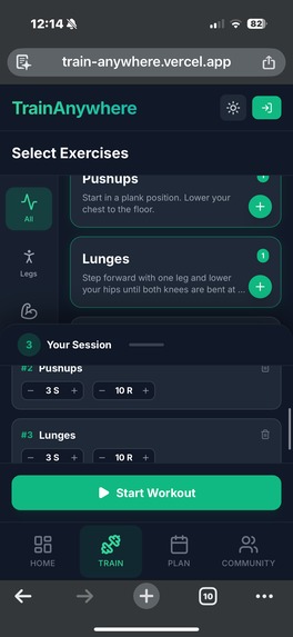 Train Anywhere – screenshot 3