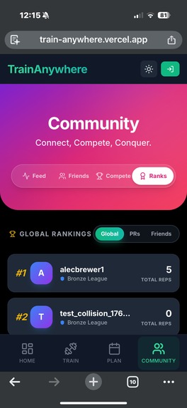 Train Anywhere – screenshot 5