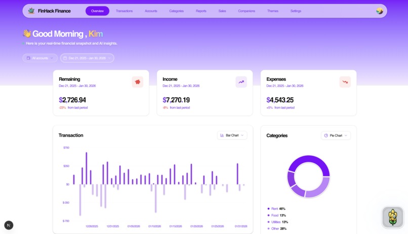 AI Fintech Hack – screenshot 7