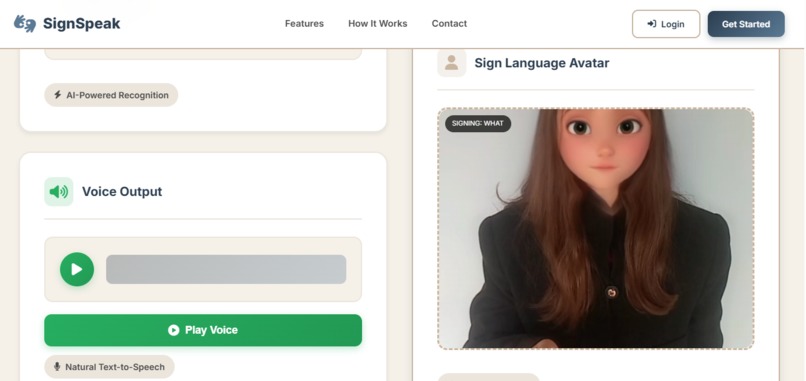SignSpeak – screenshot 4