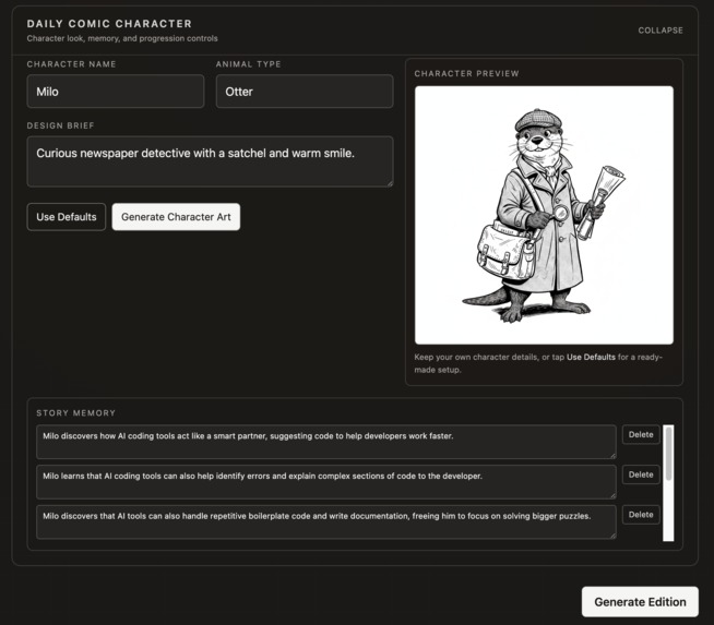The Daily Hologram – screenshot 2