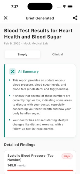 MedXplain – screenshot 3