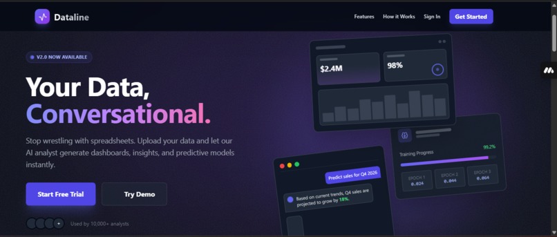 Dataline – screenshot 2