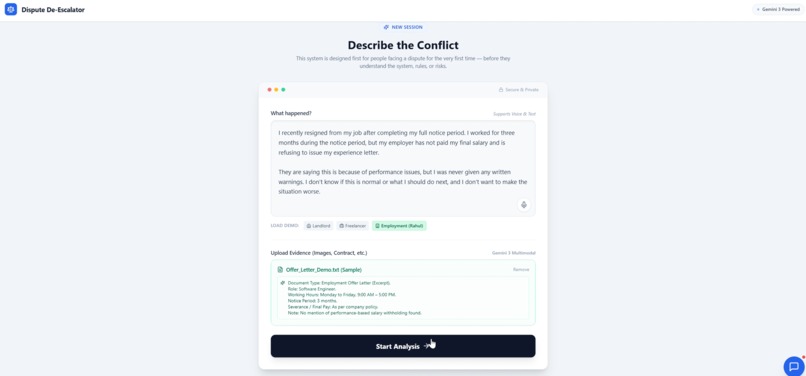 Dispute De-Escalator - Conflict to Calm – screenshot 4