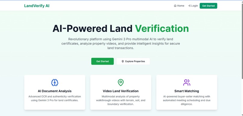 Land Verify AI – screenshot 1