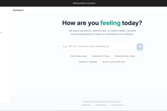 Health & Wellness Analyzer