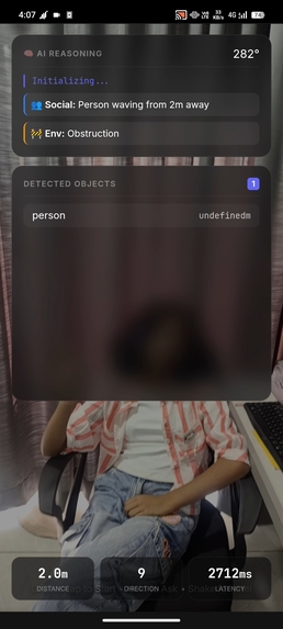 Netra: Empowering the Visually Impaired – screenshot 2