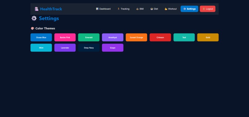 HealthTrack AI: Precision Wellness – screenshot 1
