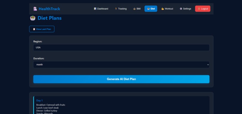HealthTrack AI: Precision Wellness – screenshot 5