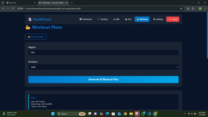 HealthTrack AI: Precision Wellness – screenshot 6