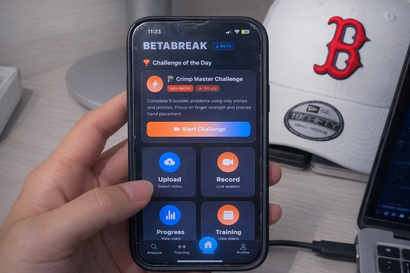 BetaBreak - Your AI Climbing Coach – screenshot 1