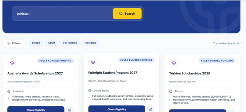 ScholaraAI - Global Scholarship Mobility Platform – screenshot 1