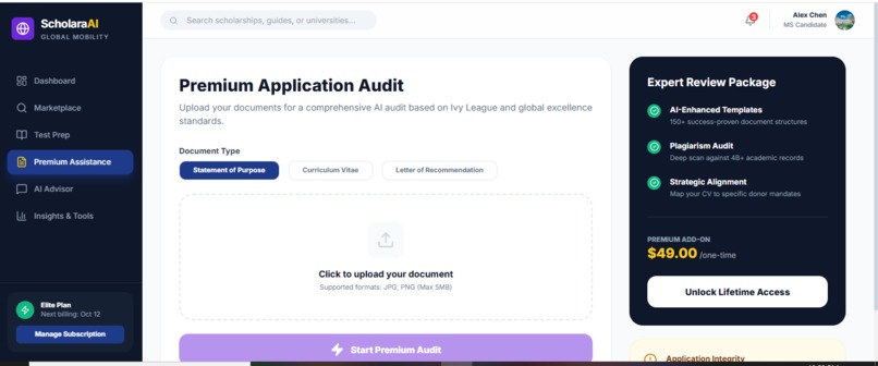 ScholaraAI - Global Scholarship Mobility Platform – screenshot 5