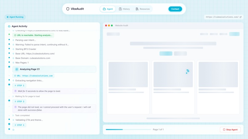 VibeAudit – screenshot 2