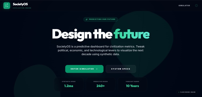 SocietyOS – screenshot 1