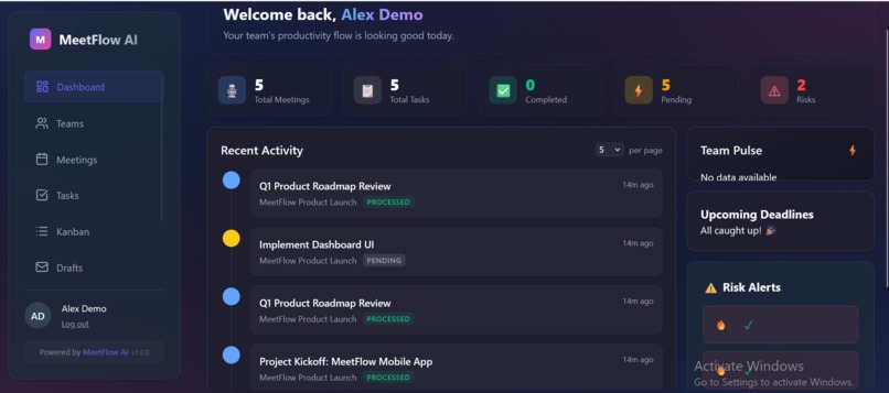 MeetFlow AI – screenshot 1