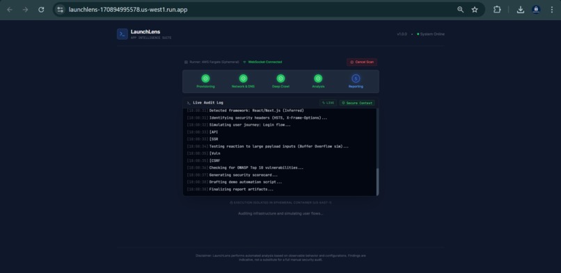 LaunchLens – screenshot 4