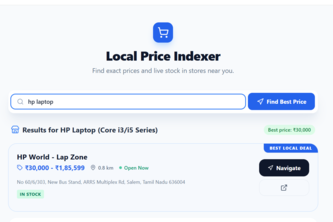 Local Price Indexer