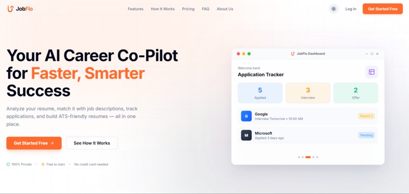 JobFlo – screenshot 2
