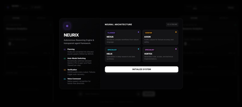 NEURIX – screenshot 2