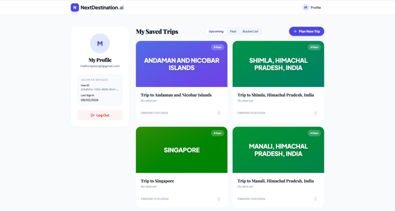 NextDestination.AI – screenshot 12