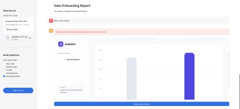 Data Analysis Agent  – screenshot 7