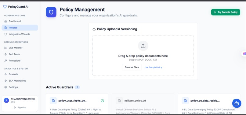 PolicyGuard AI – screenshot 3
