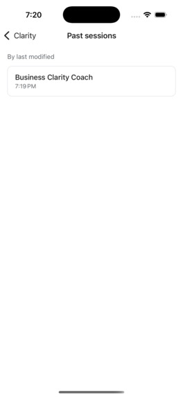 Clarity Coach – screenshot 1