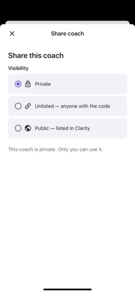 Clarity Coach – screenshot 2
