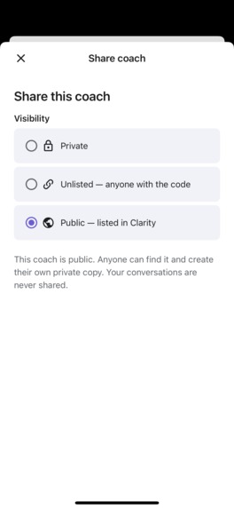 Clarity Coach – screenshot 4
