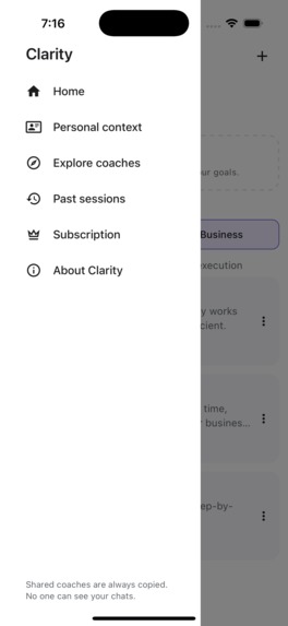 Clarity Coach – screenshot 5