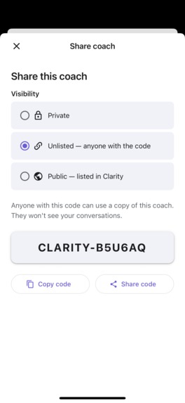 Clarity Coach – screenshot 10