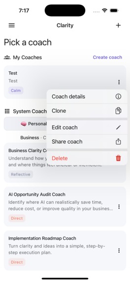 Clarity Coach – screenshot 16